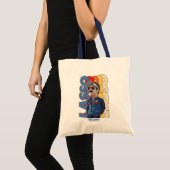 Ted Lasso | Lasso Bobblehead Tote Bag (Voorkant (product))
