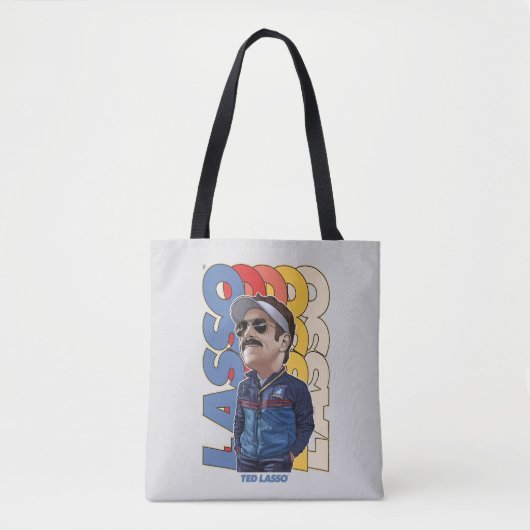 Ted Lasso | Lasso Bobblehead Tote Bag (Voorkant)