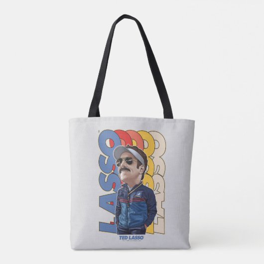Ted Lasso | Lasso Bobblehead Tote Bag (Achterkant)