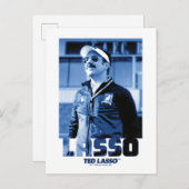 Ted Lasso | Lasso Photo Portrait Graphic Briefkaart (Voorkant / Achterkant)