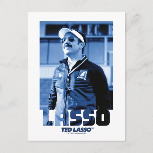 Ted Lasso | Lasso Photo Portrait Graphic Briefkaart (Voorkant)