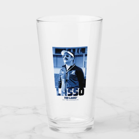 Ted Lasso | Lasso Photo Portrait Graphic Glas (Voorkant)