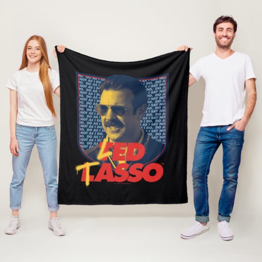 Ted Lasso | Led Tasso Badge Fleece Deken (In situ)