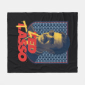 Ted Lasso | Led Tasso Badge Fleece Deken (Voorkant (Horizontaal))