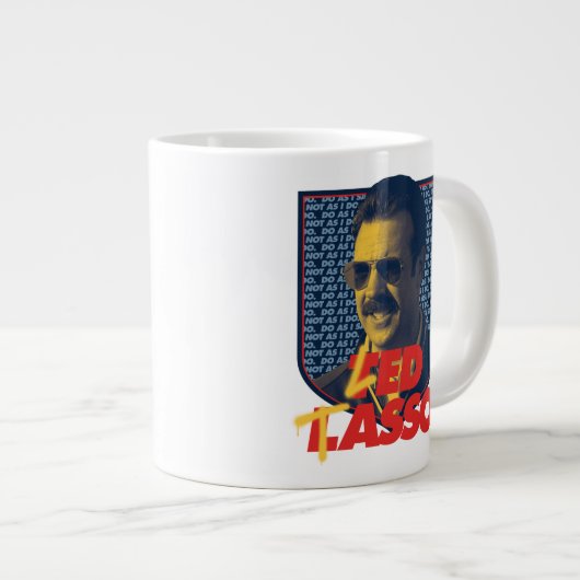 Ted Lasso | Led Tasso Badge Grote Koffiekop (Voorkant rechts)