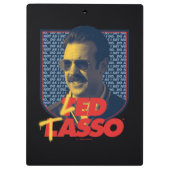 Ted Lasso | Led Tasso Badge Klembord (Achterkant)