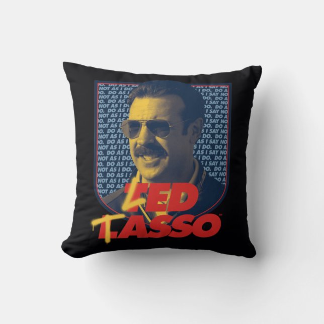 Ted Lasso | Led Tasso Badge Kussen (Voorkant)