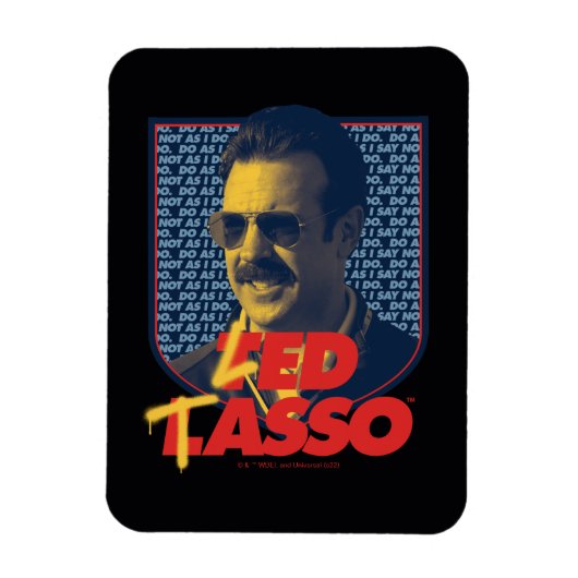 Ted Lasso | Led Tasso Badge Magneet (Verticaal)