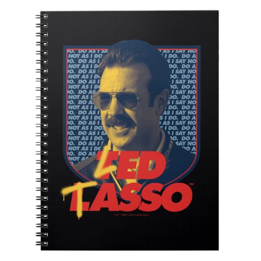 Ted Lasso | Led Tasso Badge Notitieboek (Voorkant)