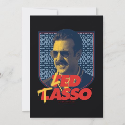 Ted Lasso | Led Tasso Badge Notitiekaartje (Voorkant)
