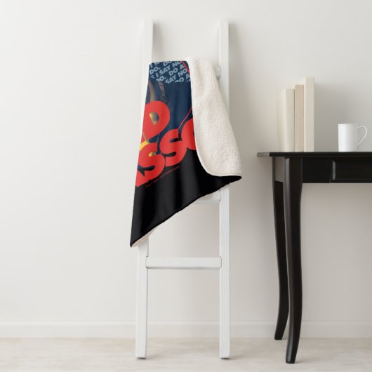 Ted Lasso | Led Tasso Badge Sherpa Deken (In situ)