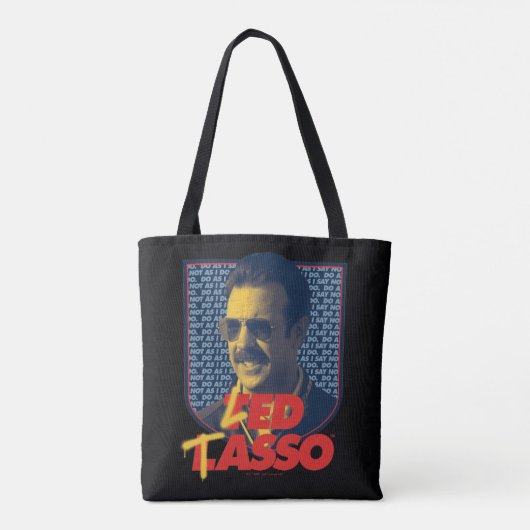 Ted Lasso | Led Tasso Badge Tote Bag (Achterkant)