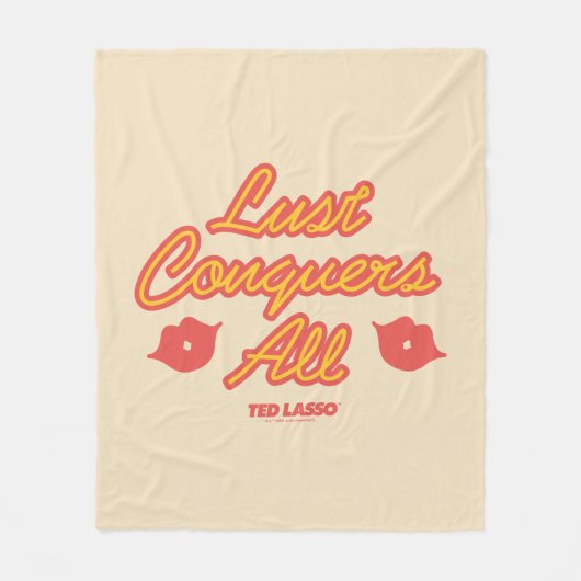 Ted Lasso | Lust Verkoopt Alle Fleece Deken (Voorkant)