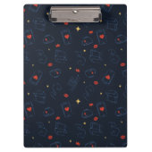 Ted Lasso | Patroon voor theedia en biscuit Klembord (Voorkant)