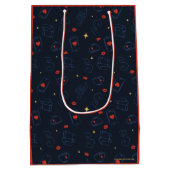 Ted Lasso | Patroon voor theedia en biscuit Medium Cadeauzakje (Achterkant)