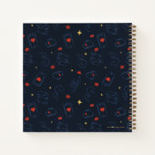 Ted Lasso | Patroon voor theedia en biscuit Notitieboek (Achterkant)