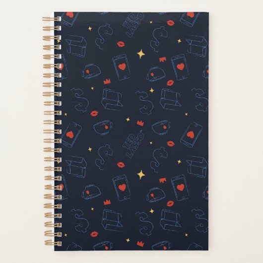 Ted Lasso | Patroon voor theedia en biscuit Planner (Voorkant)