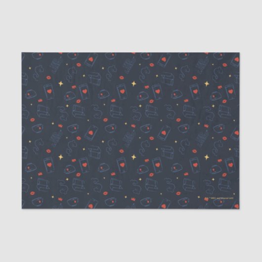 Ted Lasso | Patroon voor theedia en biscuit Tissuepapier (Voorkant)