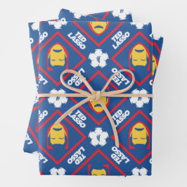 Ted Lasso Pattern Inpakpapier Vel