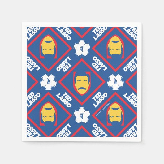 Ted Lasso Pattern Servet (Voorkant)