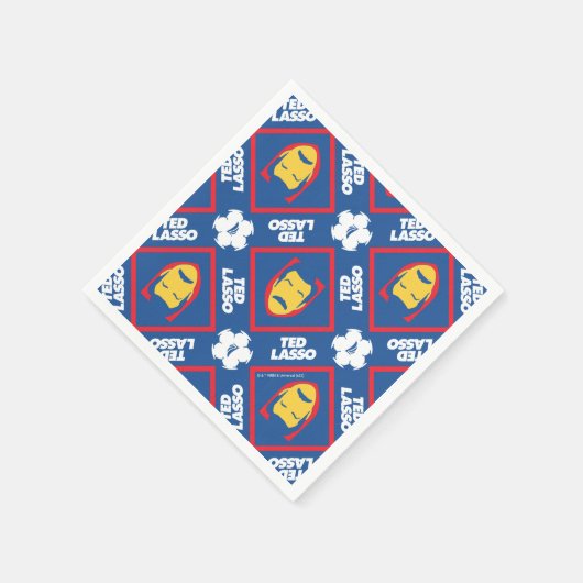 Ted Lasso Pattern Servet (Hoek)