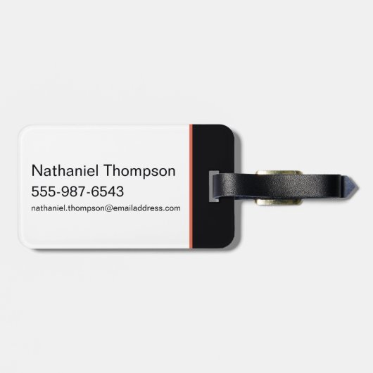 Ted Lasso | Rebecca Welton Bobblehead Bagagelabel (Achterkant horizontaal)