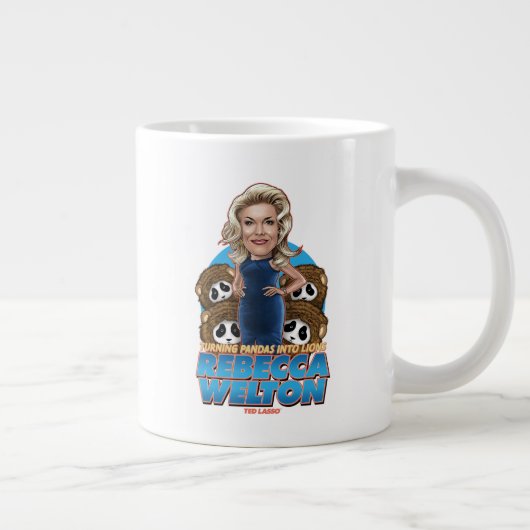 Ted Lasso | Rebecca Welton Bobblehead Grote Koffiekop (Rechts)