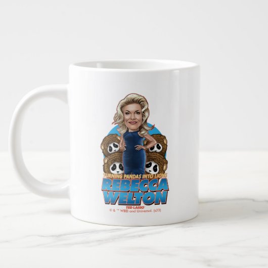 Ted Lasso | Rebecca Welton Bobblehead Grote Koffiekop (Links)