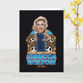 Ted Lasso | Rebecca Welton Bobblehead Kaart (Gele Bloem)