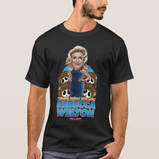 Ted Lasso | Rebecca Welton Bobblehead T-shirt (Voorkant)