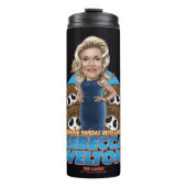 Ted Lasso | Rebecca Welton Bobblehead Thermosbeker (Voorkant)