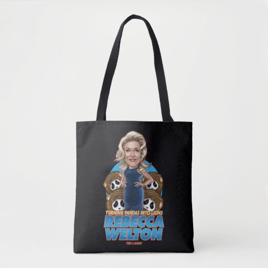 Ted Lasso | Rebecca Welton Bobblehead Tote Bag (Voorkant)
