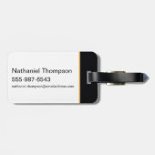 Ted Lasso | Rebecca Welton Boss Lady Graphic Bagagelabel (Achterkant horizontaal)