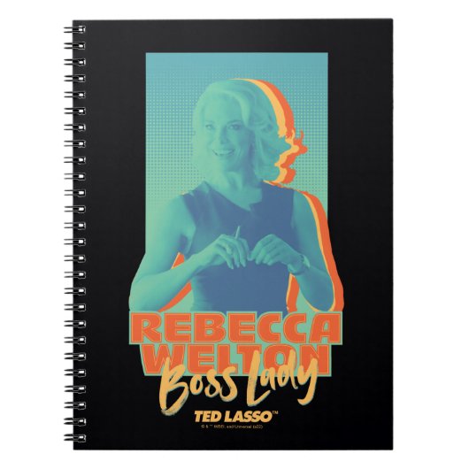 Ted Lasso | Rebecca Welton Boss Lady Graphic Notitieboek (Voorkant)