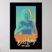 Ted Lasso | Rebecca Welton Boss Lady Graphic Poster (Voorkant)