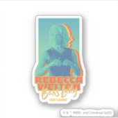 Ted Lasso | Rebecca Welton Boss Lady Graphic Sticker (Voorkant)