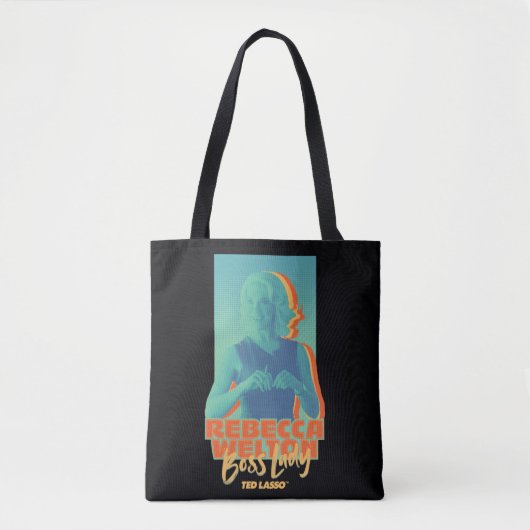 Ted Lasso | Rebecca Welton Boss Lady Graphic Tote Bag (Voorkant)