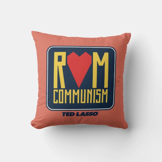 Ted Lasso | Rom Communism Graphic Kussen (Voorkant)