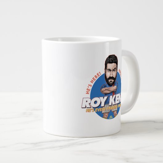 Ted Lasso | Roy Kent Bobblehead Grote Koffiekop (Voorkant rechts)