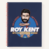 Ted Lasso | Roy Kent Bobblehead Notitieboek (Voorkant)