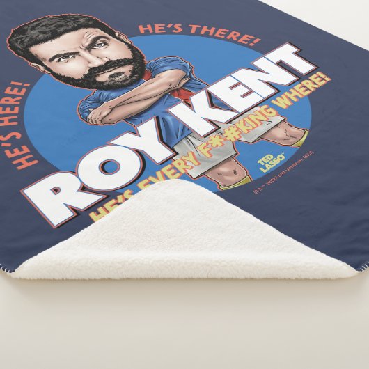 Ted Lasso | Roy Kent Bobblehead Sherpa Deken (3/4)