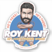 Ted Lasso | Roy Kent Bobblehead Sticker (Voorkant)