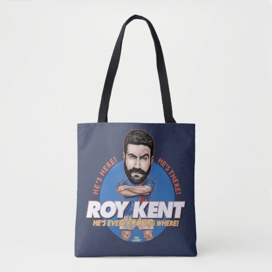 Ted Lasso | Roy Kent Bobblehead Tote Bag (Voorkant)