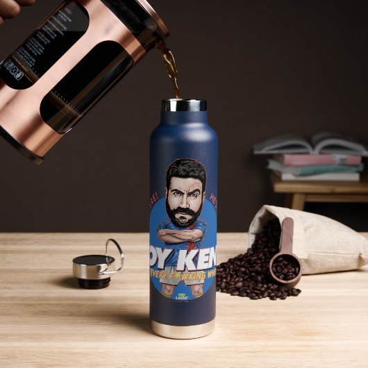 Ted Lasso | Roy Kent Bobblehead Waterfles (Koffie)