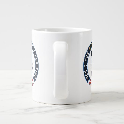 Ted Lasso | Roy Kent Don Dare Settle Grote Koffiekop (Achterkant)