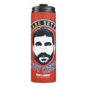 Ted Lasso | Roy Kent Don't You Dare Settle Thermosbeker (Voorkant)