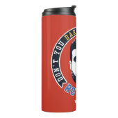 Ted Lasso | Roy Kent Don't You Dare Settle Thermosbeker (Gedraaid links)