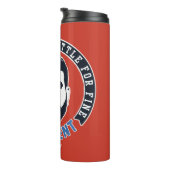 Ted Lasso | Roy Kent Don't You Dare Settle Thermosbeker (Geroteerd rechts)