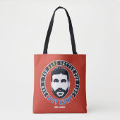 Ted Lasso | Roy Kent Don't You Dare Settle Tote Bag (Voorkant)