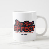 Ted Lasso | Roy Kent Effect Typografie Grafisch Grote Koffiekop (Rechts)